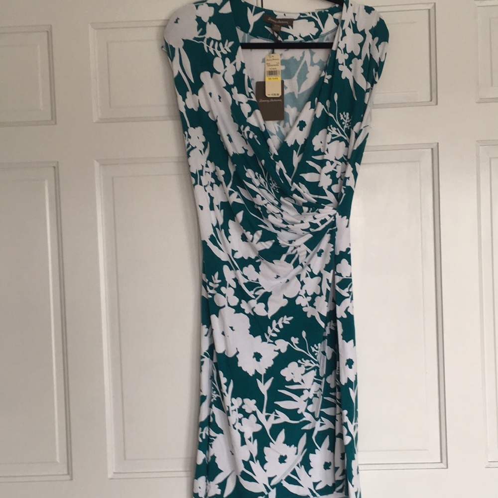 NWT Tommy Bahama Solstice Buds Faux Wrap Dress
